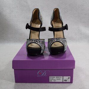 My Delicious Shoes Hi Heel Shoes Size 7 Black